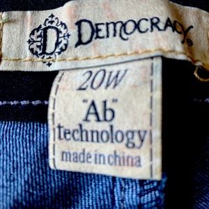 Democracy Size 20 cropped jeggings